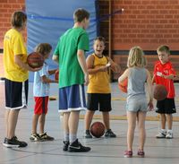 Thumb ballhandling mit carolin und nils